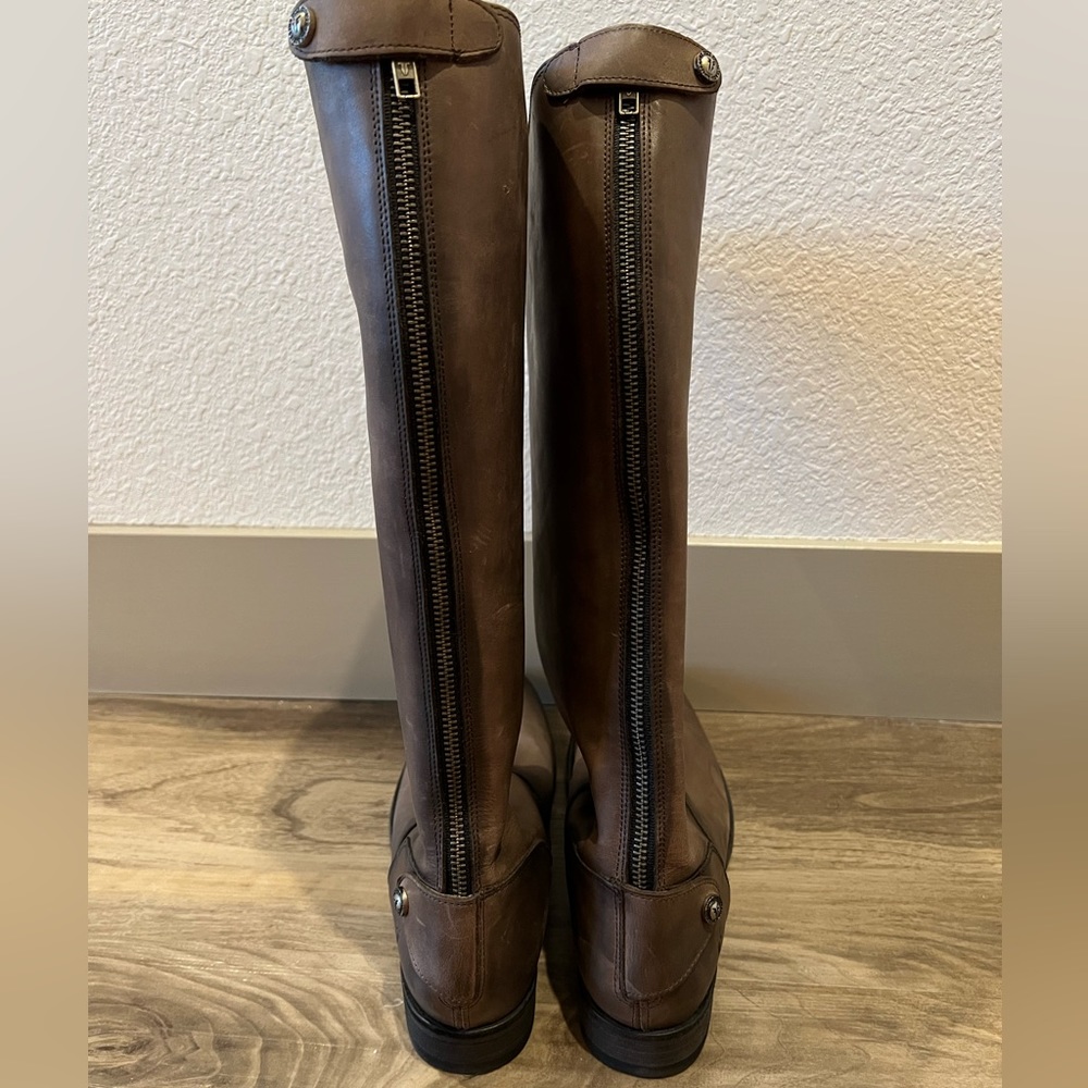 Frye Melissa Button Back Zip Gray - image 7